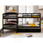 Lit simple en L avec lit gigogne-48000892