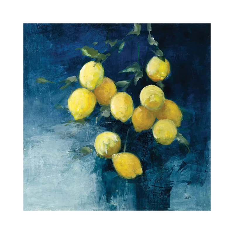 Lemon Grove II by Julia Purinton - Painting on Canvas, Wrapped Canvas, 45.72cm H x 45.72cm W x 1.91cm D