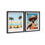 Yellow Spring Lounging Set of 2 Shadowbox Floating by Oliver Gal-616638434-616638445