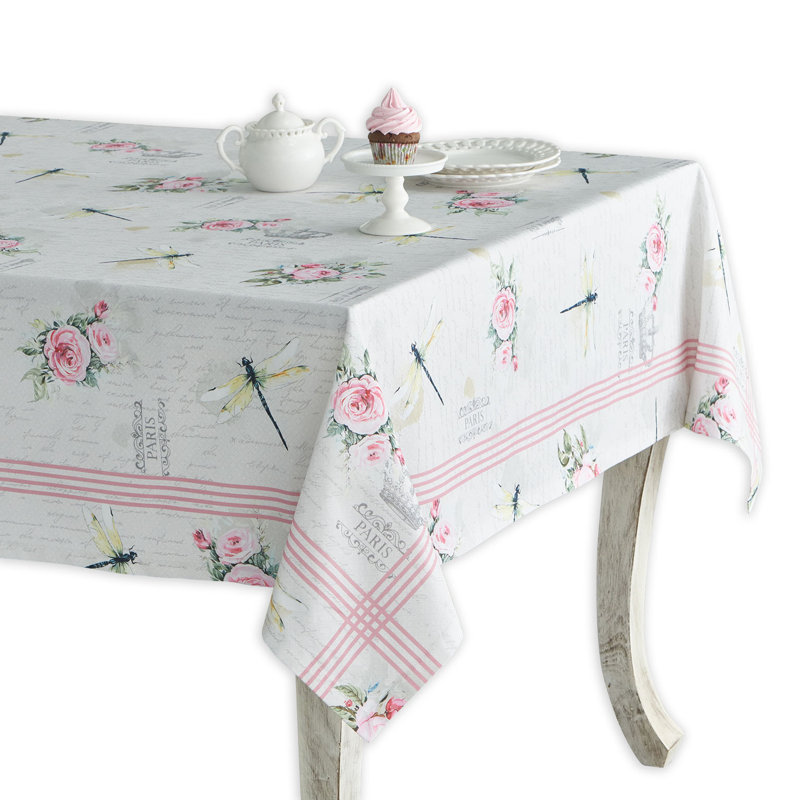 Floral 100% Cotton Tablecloth, 15" x 11", Floral 2