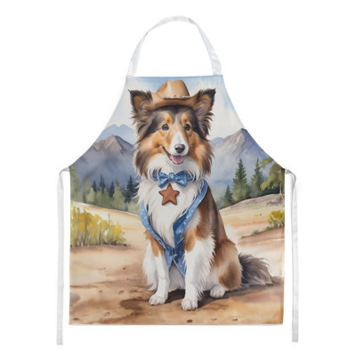 No Pattern Bib Apron