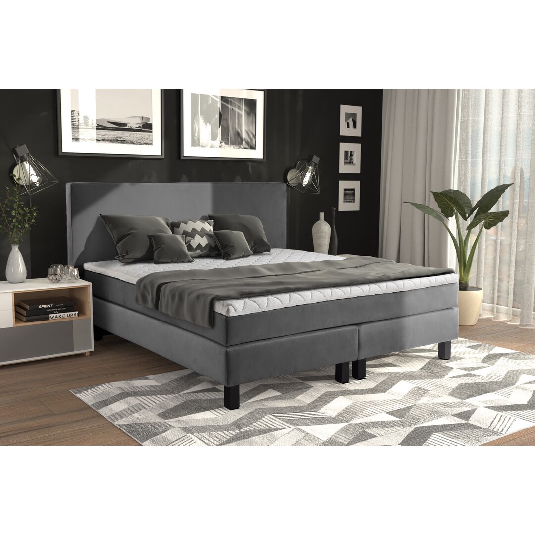 Boxspringbett Glenfield mit Topper