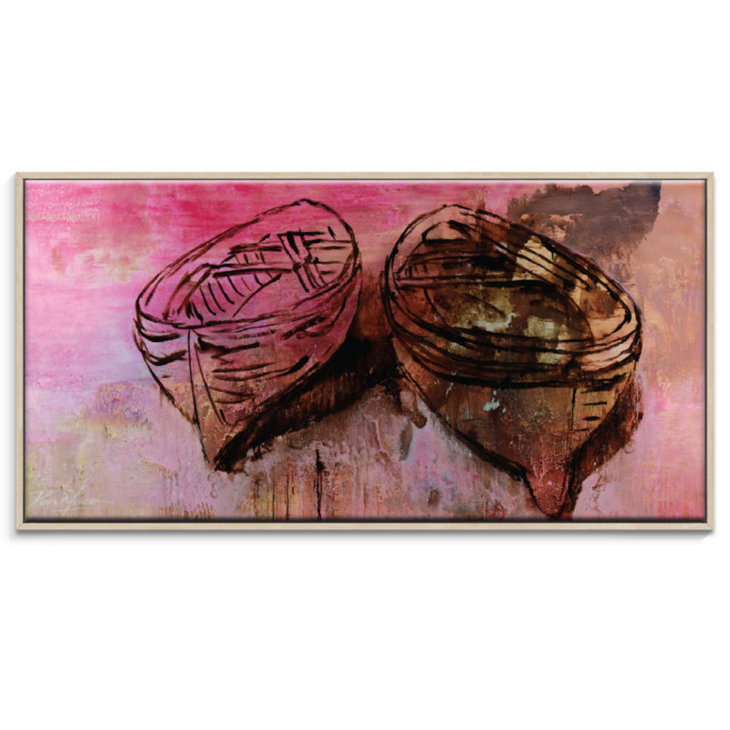 Dan Mason - Print on Canvas, Floater Framed, 32.5cm H x 62.5cm W