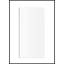 Armoire à pharmacie murale 18 po x 36 po avec miroir