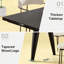 Modern Multifunctional Wooden Dining Table, Can Be Used As Meeting Desk & Computer Desk