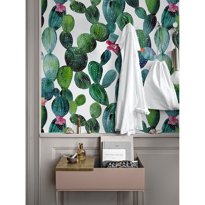 Angis 2.5m x 2.5m Matte Peel and Stick Mural, 416 x 254cm