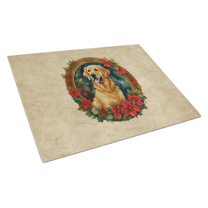 Planche à découper en verre Golden Retriever