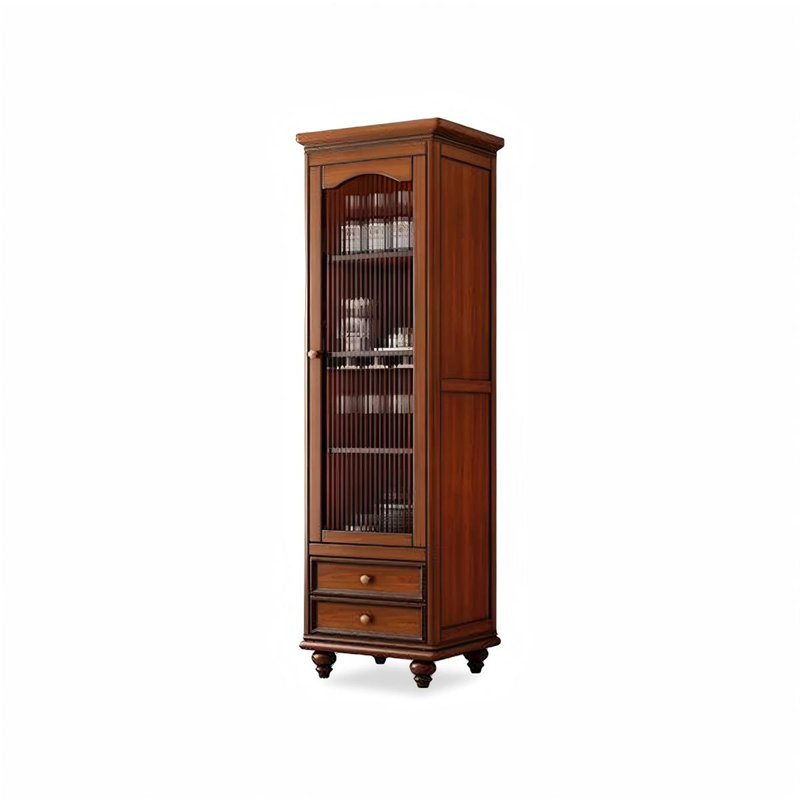 Buffet en noyer massif et bois manufacturé