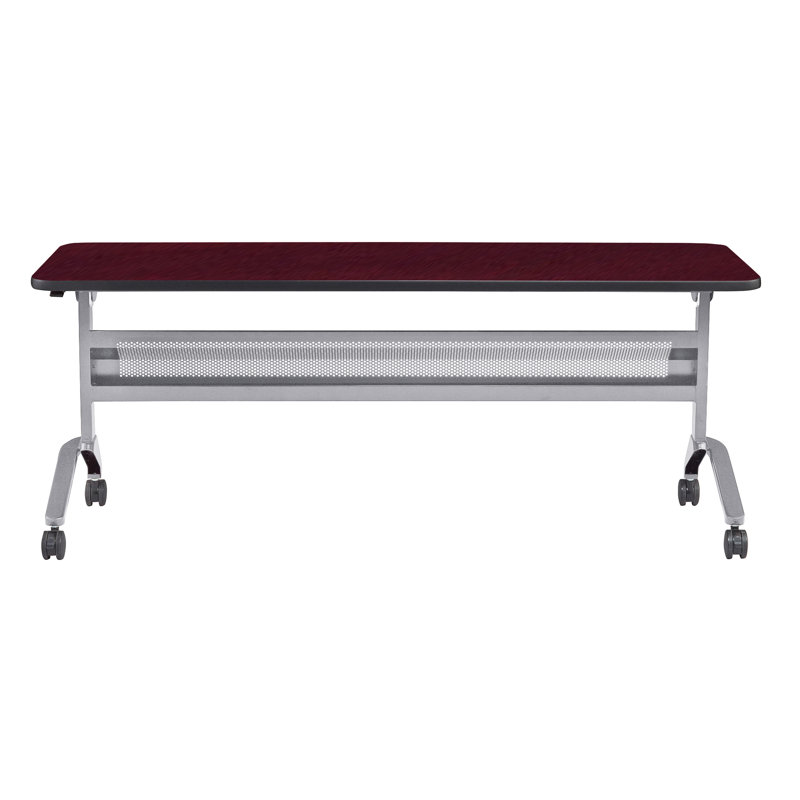 Table de formation Flip-N-Go rectangulaire, LPL, H 29 po x L 48 po x l 18 po, Noir, noir, noir, noir, Moka