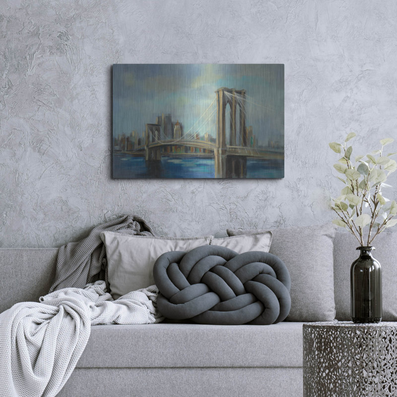 «Brooklyn Bridge» par Silvia Vassileva, H 24 po x l 36 po