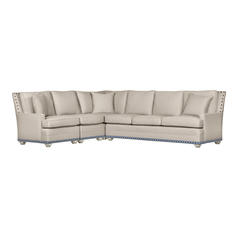 American Bungalow 4-Piece Riverside L-Sectional, Yes, Wrenn, Nadia Steam