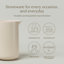 over&back Coupe Stoneware Pitcher-101308997