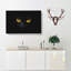 Eyes Of A Cat Painting - Wrapped Canvas-56658118