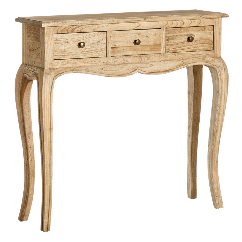 Alister 85cm Solid Wood Console Table