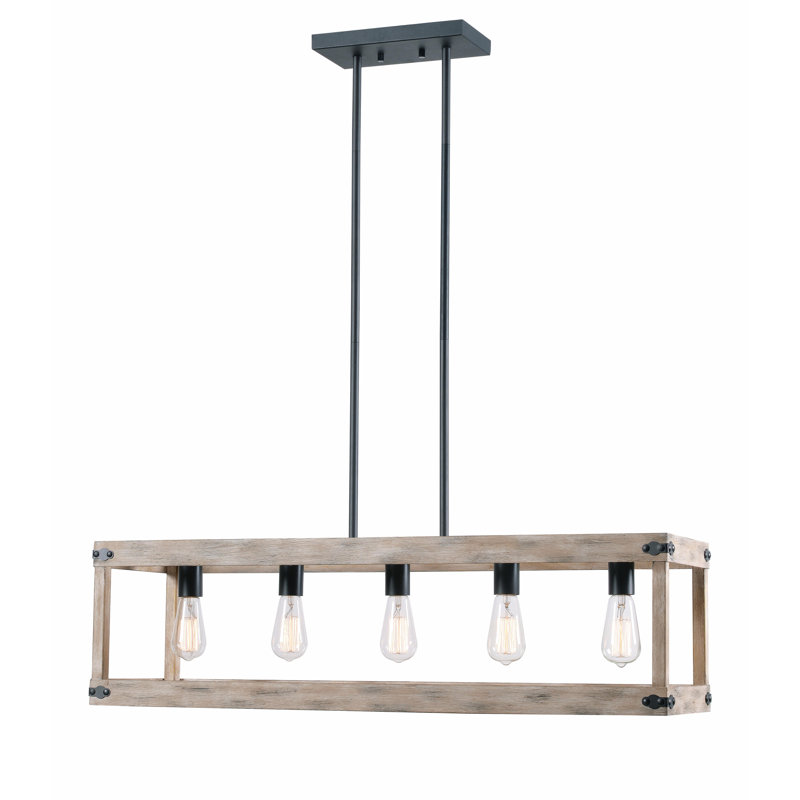 Swanson 5-Light Island Light - Graphite