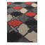 Tapis noir Otto