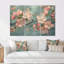 Rose et rose, fleurs de pommier, printemps I - ensemble d'art mural fleur de pommier-1279879544-1279879546