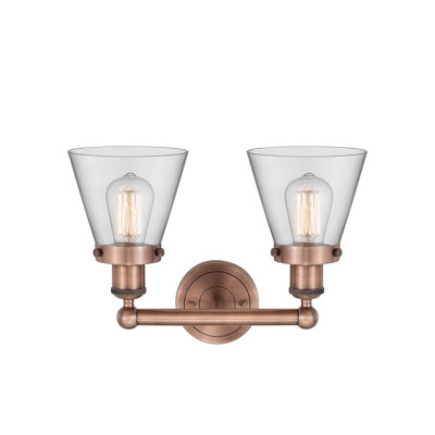 Éclairage pour meuble-lavabo à 2 lumières à intensité variable Cornville