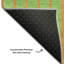 Tapis lavable à la machine de qualité supérieure à rayures AMF994-490872773