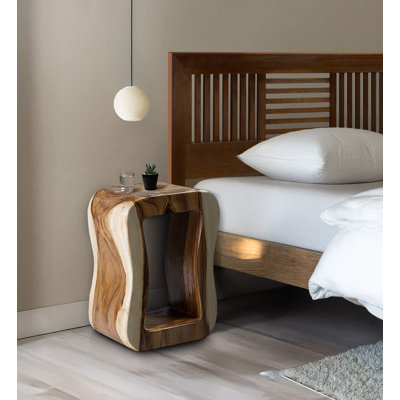 Solid Wood Accent Stool