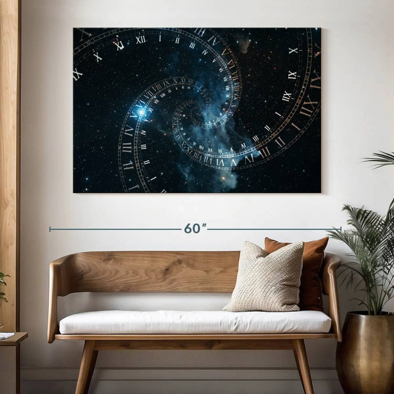 Kelan Time In Space, 34" H x 51" W