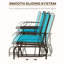 Banc oscillant extérieur avec table centrale Outsunny-980509683