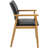 Artell 18.5" H Faux Leather Upholstered Dining Chair with Solid Wood Frame, Set of 2-1932102783