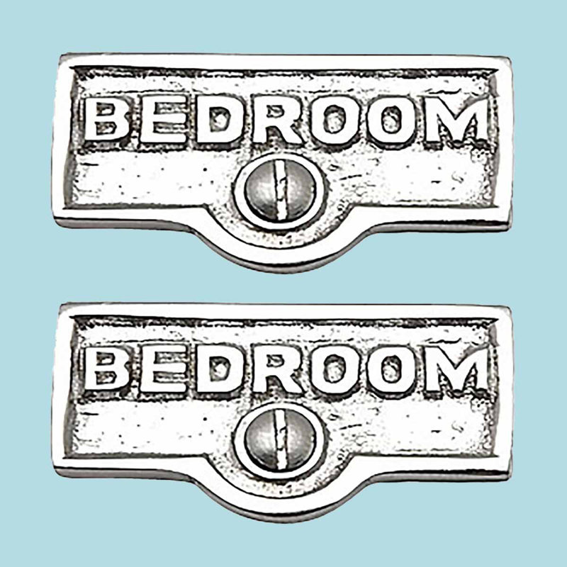 Switch Tags Bedroom Name Signs 1-Gang Rocker Wall Plate