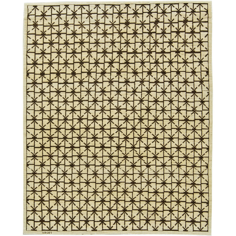 Tapis traditionnel en laine d'inspiration orientale
