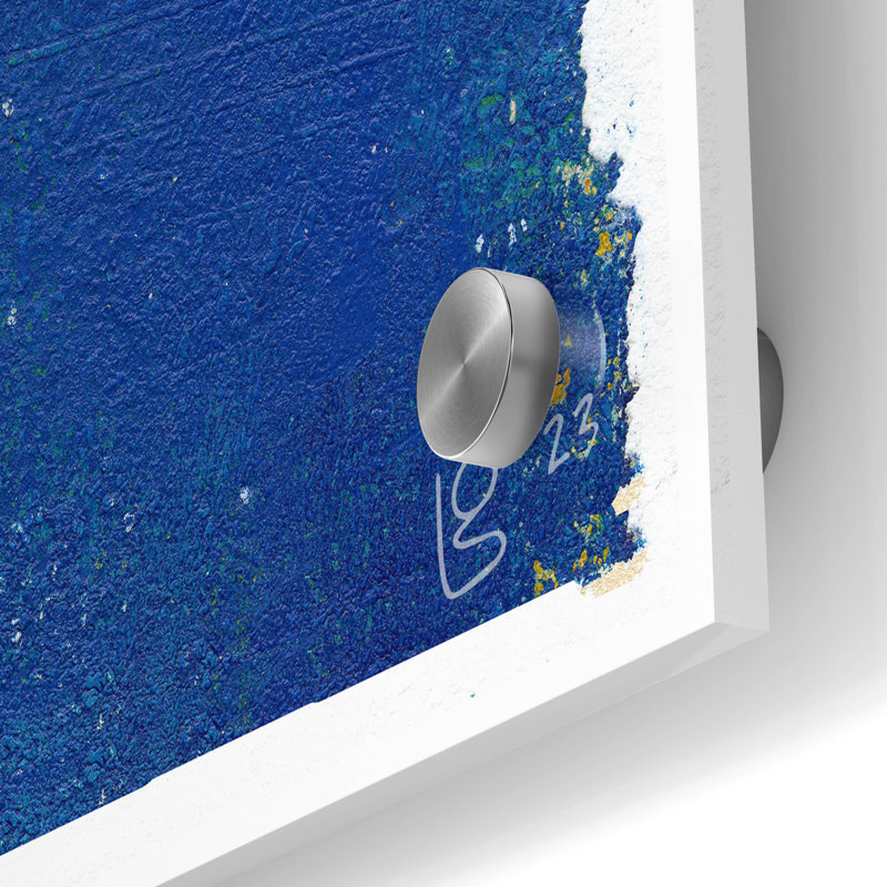 Art mural en verre épique «Island Escape 1» par Laura Gibson, 16 po x 24 po, H 36 po x l 24 po
