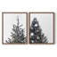 Arbre de Noël disco I - impression encadrée de qualité supérieure - prêt à être accroché - aucun clou requis - aucun clou requis-1568237632-1568237647