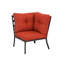 Ensemble de conversation modulaire avec coussins 10 pièces Jenalea