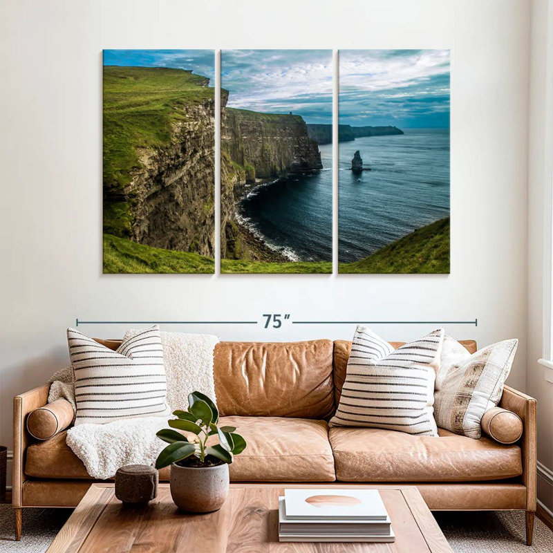 Point de vue de Sebbie Cliff Of Moher, H 42 po x l 65 po