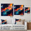 Kitt - Art mural abstrait en verre acrylique-101499488