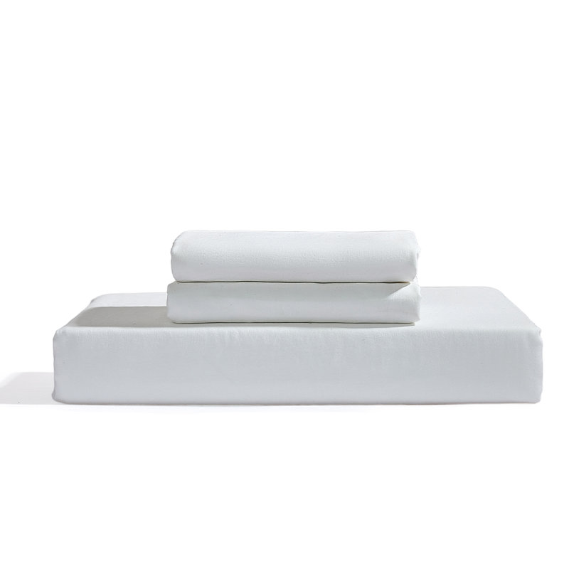 Solayne Home Essentials 3-Piece Duvet Cover Set – 100% Washed Microfiber, Super Soft, Wrinkle-Resistant & Durable, White
