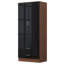 Eva High Gloss 2 Door + 2 Drawer Wardrobe - H: 180cm x D: 47cm x W: 76cm-27474053
