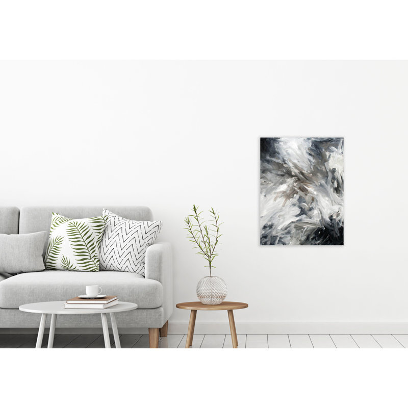Abstract Print by John Beard, 24" H x 20" W x 1" D, Unframed