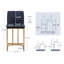 Tabouret de salle à manger l 16,14 po-88472563-88472558