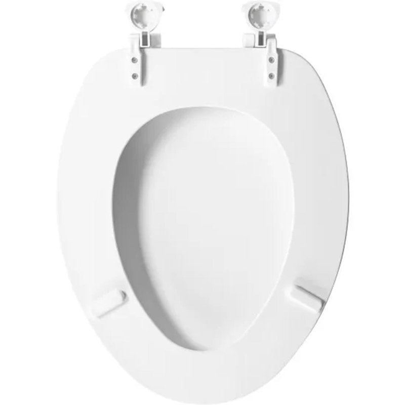 Mayfair by Bemis Eden Elongated White Soft Toilet Seat, White