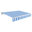 Bright Blue/White Stripe