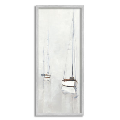 Breakwater Bay, voilage en sourdine, encadrée de giclées par Ethan Harper