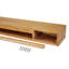 Tablette de manteau de cheminée en bois massif Encase-104561487-133713899