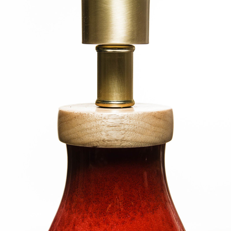 Lampe de table en porcelaine Scarlett