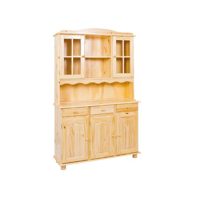 Solid Wood 132 cm W Welsh Dresser