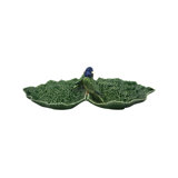 Cineraria Earthenware Divided Serving Dish