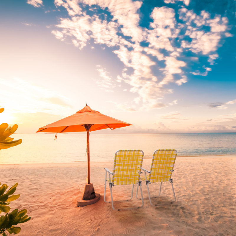 Borba Beach Chair, Yellow