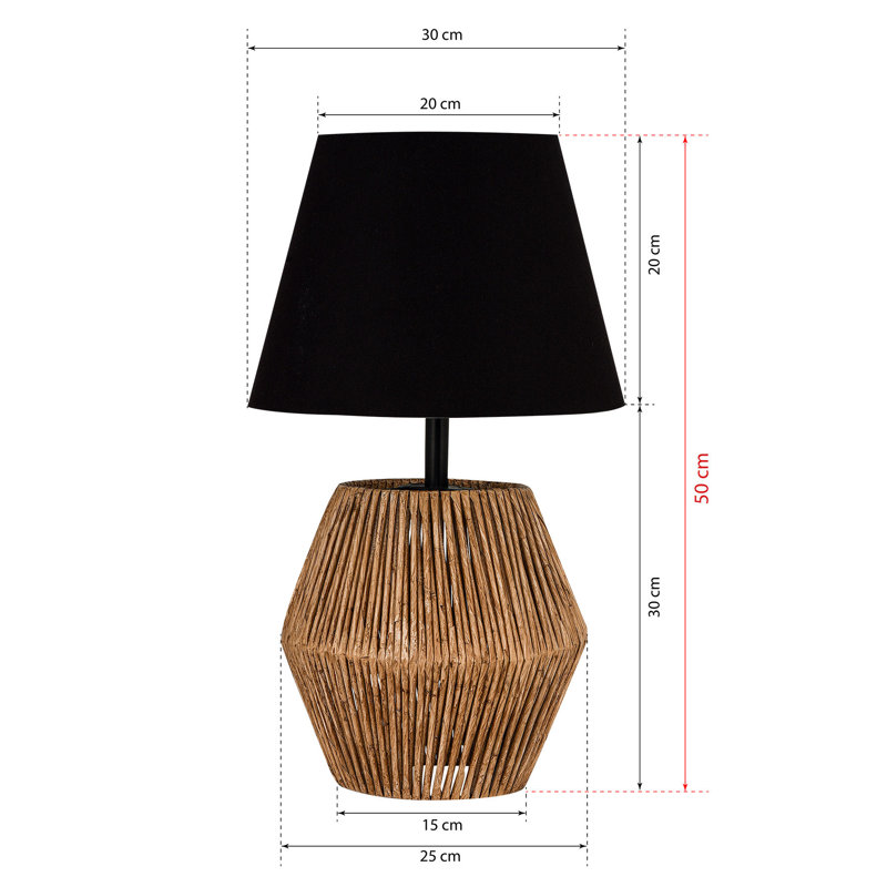 Lampe de table en métal