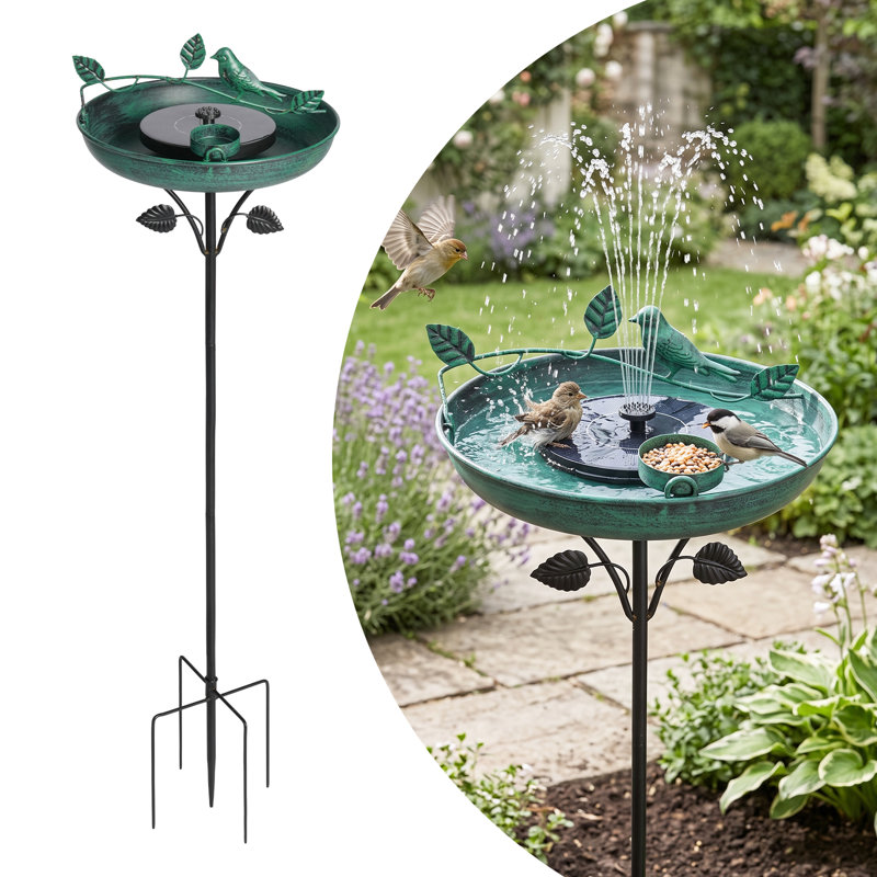 Iron Birdbath