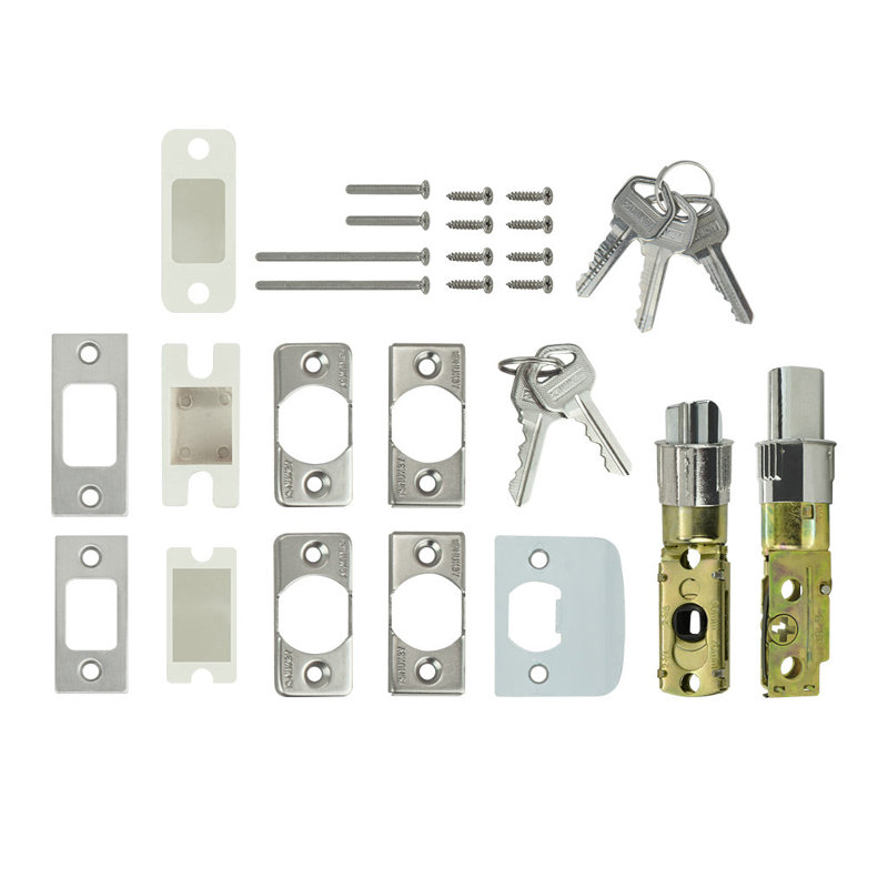 Keyed (Entry) Door Lever, Nickel