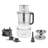 KitchenAid 13-Cup Food Processor with Work Bowl in White-57370142